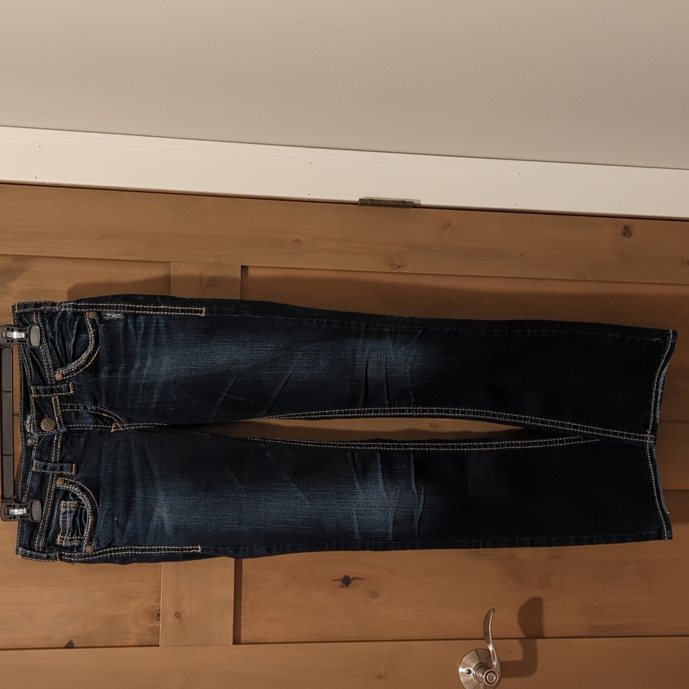 Silver jeans